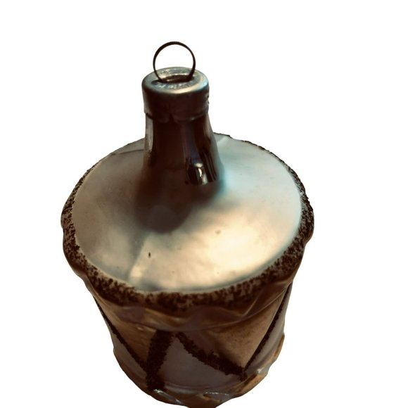 Vintage Drum Christmas Ornament, West Germany 1940s - Picture 5 of 6